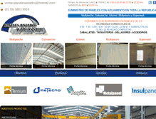 Tablet Screenshot of multypanelproductos.com.mx